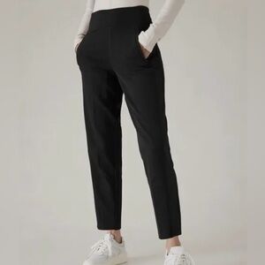 Athleta Black Endless High Rise Pants, NWT, 16 (may fit larger)